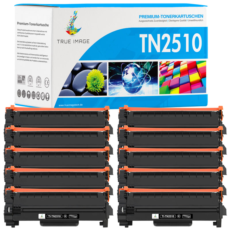 Brother HL-L2445DW Toner-Kompatibel TN2510/TN2510XL