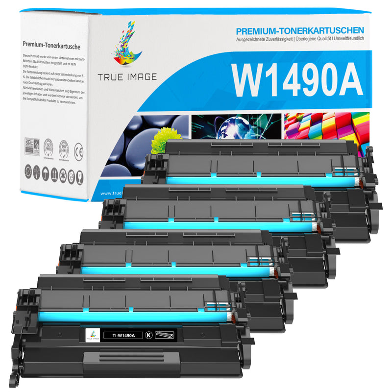 Kompatible HP 149A W1490A Toner Patronen 4er-Pack