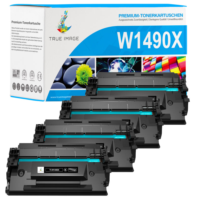 Kompatible HP 149X W1490X Toner Patrone 4er-Pack