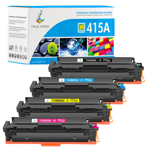 HP Color LaserJet Pro MFP  M479dw Toner-Kompatible HP 415A/415X CMYK Multipack