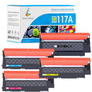 HP Color Laser 150a Toner-Kompatibel HP 117A/117X CMYK Multipack