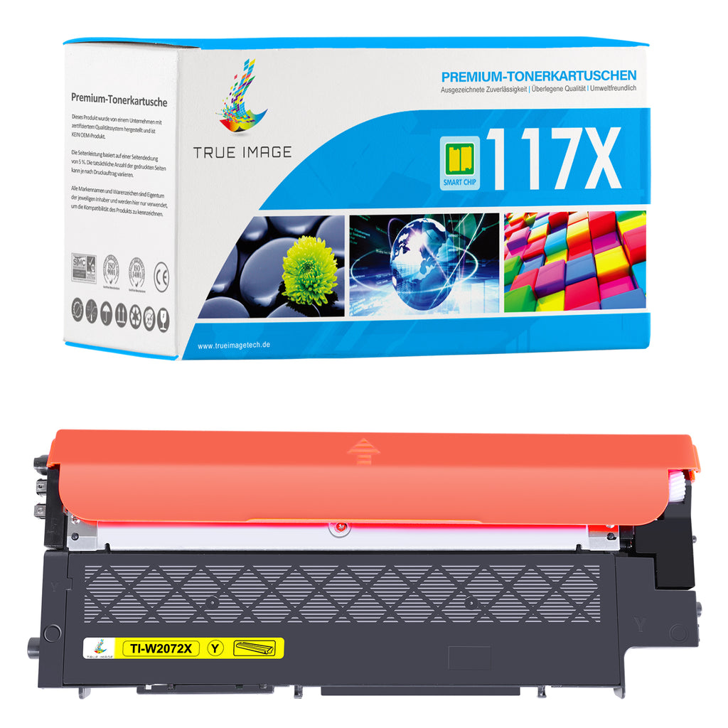 117x HP 117X Gelb Toner Patrone mit Smart Chi