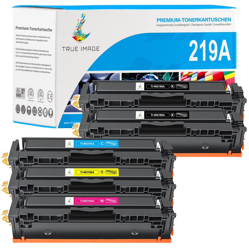 HP Color LaserJet Pro MFP 3302sdwg Toner-Kompatible HP 219A/219X 4er-Pack