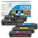HP Color LaserJet Pro 3202dn Toner - Kompatibel HP 219A/219X Multipack