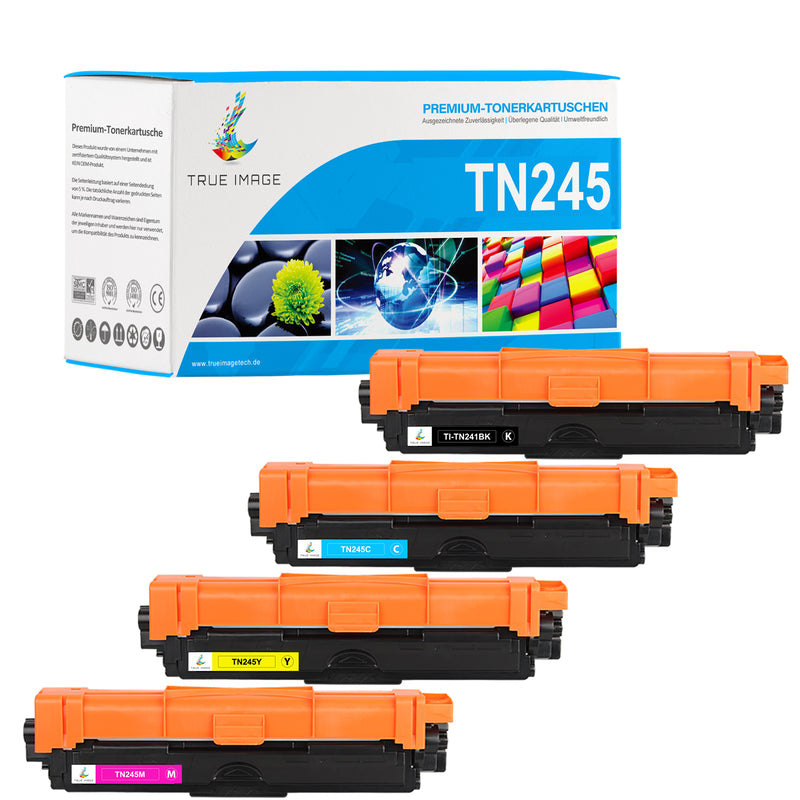 Brother DCP-9015CDW Toner-Kompatible Brother TN241/TN245 4er-Pack