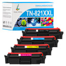Kompatibel Brother TN-821 XL/XXL Tonerpatronen Multipack