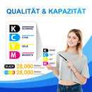 Kompatibel Minolta TN-626 TN626 Toner Set KCMY für Konica Minolta Bizhub CC450, C550i, C650i