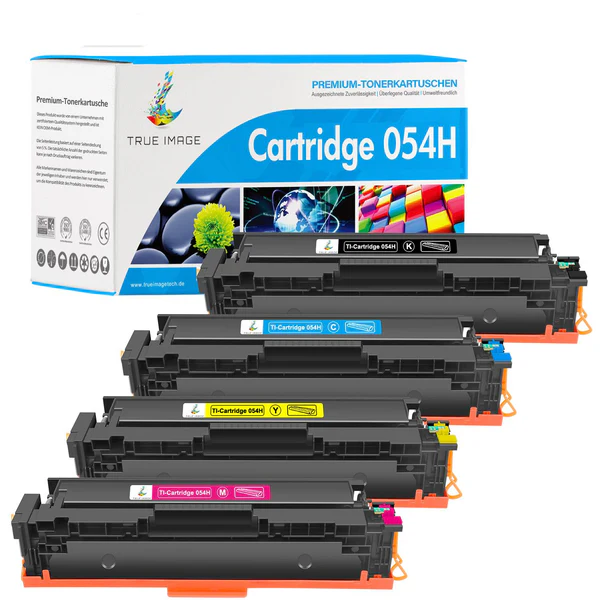 Canon i-SENSYS MF644Cdw Toner-Kompatible Canon 054/054H 4er-Pack